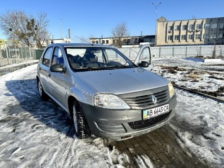 Сірий Рено Логан, об'ємом двигуна 1.4 л та пробігом 203 тис. км за 4000 $, фото 1 на Automoto.ua