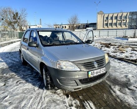 Сірий Рено Логан, об'ємом двигуна 1.4 л та пробігом 203 тис. км за 4000 $, фото 1 на Automoto.ua