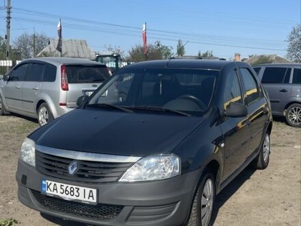 Серый Рено Логан, объемом двигателя 1.4 л и пробегом 305 тыс. км за 3900 $, фото 1 на Automoto.ua
