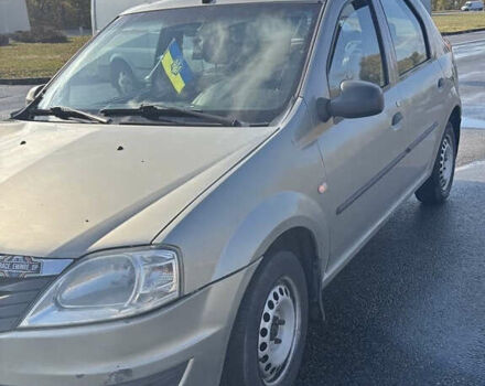 Серый Рено Логан, объемом двигателя 1.4 л и пробегом 410 тыс. км за 2000 $, фото 1 на Automoto.ua