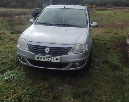 Сірий Рено Логан, об'ємом двигуна 1.6 л та пробігом 194 тис. км за 4600 $, фото 1 на Automoto.ua