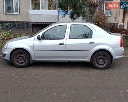 Серый Рено Логан, объемом двигателя 1.39 л и пробегом 54 тыс. км за 6500 $, фото 1 на Automoto.ua