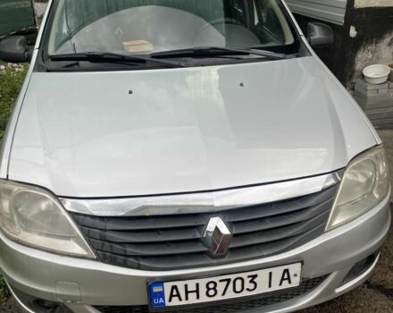 Сірий Рено Логан, об'ємом двигуна 1.6 л та пробігом 378 тис. км за 3200 $, фото 1 на Automoto.ua