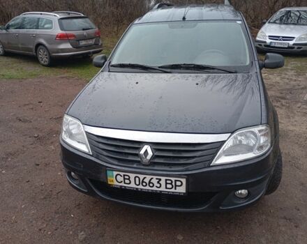 Сірий Рено Логан, об'ємом двигуна 1.6 л та пробігом 171 тис. км за 6000 $, фото 1 на Automoto.ua