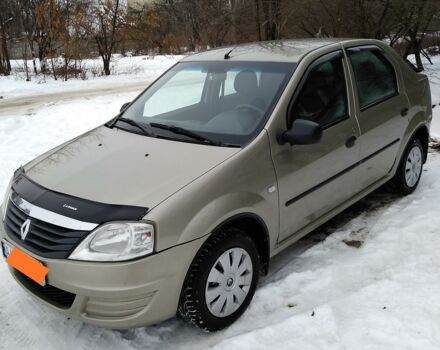 Серый Рено Логан, объемом двигателя 1.4 л и пробегом 100 тыс. км за 5800 $, фото 1 на Automoto.ua