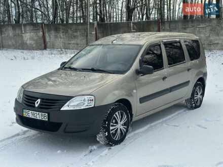 Сірий Рено Логан, об'ємом двигуна 1.6 л та пробігом 69 тис. км за 6200 $, фото 1 на Automoto.ua