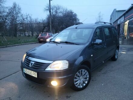 Серый Рено Логан, объемом двигателя 1.6 л и пробегом 189 тыс. км за 5999 $, фото 1 на Automoto.ua