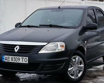 Серый Рено Логан, объемом двигателя 1.46 л и пробегом 98 тыс. км за 4650 $, фото 1 на Automoto.ua