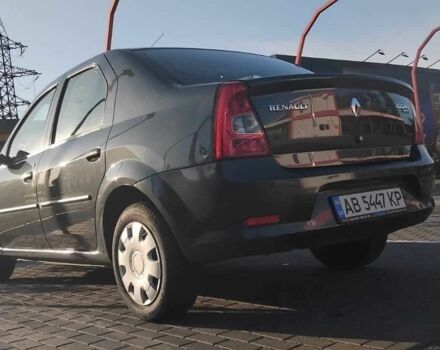 Сірий Рено Логан, об'ємом двигуна 1.4 л та пробігом 192 тис. км за 5500 $, фото 1 на Automoto.ua