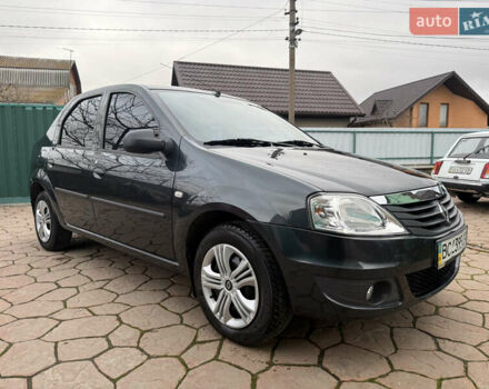 Серый Рено Логан, объемом двигателя 1.6 л и пробегом 115 тыс. км за 5950 $, фото 1 на Automoto.ua