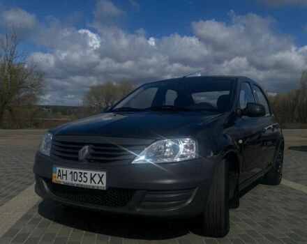 Серый Рено Логан, объемом двигателя 1 л и пробегом 59 тыс. км за 4500 $, фото 1 на Automoto.ua