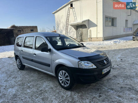 Серый Рено Логан, объемом двигателя 1.6 л и пробегом 250 тыс. км за 4300 $, фото 1 на Automoto.ua