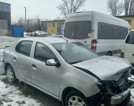 Серый Рено Логан, объемом двигателя 1.1 л и пробегом 119 тыс. км за 3024 $, фото 1 на Automoto.ua