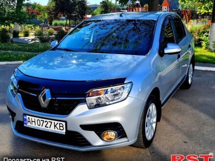 Серый Рено Логан, объемом двигателя 1.5 л и пробегом 75 тыс. км за 8970 $, фото 1 на Automoto.ua