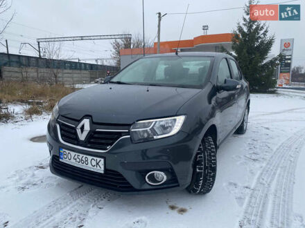 Серый Рено Логан, объемом двигателя 0.9 л и пробегом 97 тыс. км за 8300 $, фото 1 на Automoto.ua