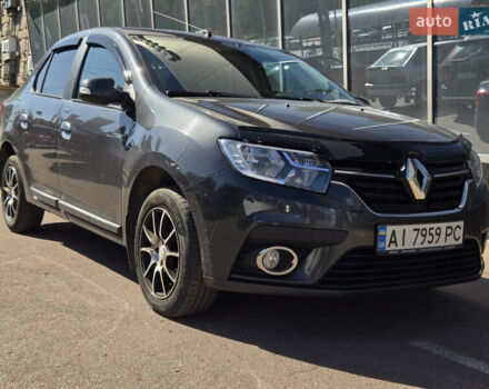 Серый Рено Логан, объемом двигателя 1.5 л и пробегом 230 тыс. км за 8900 $, фото 1 на Automoto.ua