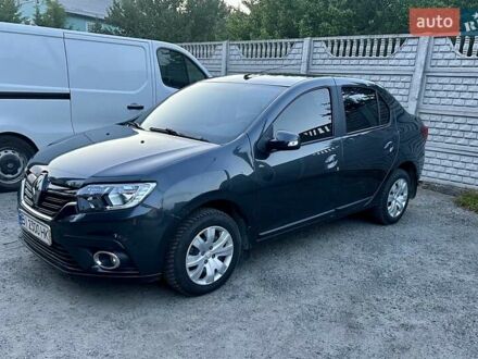 Серый Рено Логан, объемом двигателя 1.46 л и пробегом 33 тыс. км за 9500 $, фото 1 на Automoto.ua