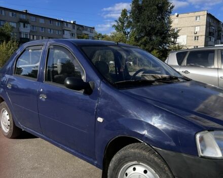 Рено Логан 2007 в Каневе на Automoto.ua Синий Рено Логан, объемом двигателя 1.4 л и пробегом 245 тыс. км за 2700 $, фото 2 на Automoto.ua