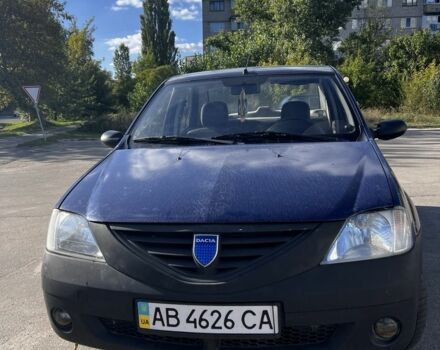 Рено Логан 2007 в Каневе на Automoto.ua Синий Рено Логан, объемом двигателя 1.4 л и пробегом 245 тыс. км за 2700 $, фото 3 на Automoto.ua