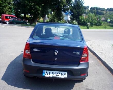 Синий Рено Логан, объемом двигателя 1.4 л и пробегом 215 тыс. км за 3800 $, фото 1 на Automoto.ua