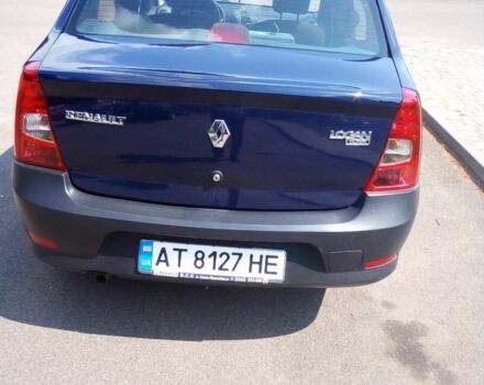 Синий Рено Логан, объемом двигателя 1.4 л и пробегом 215 тыс. км за 3800 $, фото 11 на Automoto.ua