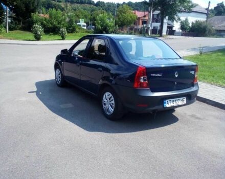 Синий Рено Логан, объемом двигателя 1.4 л и пробегом 215 тыс. км за 3800 $, фото 2 на Automoto.ua