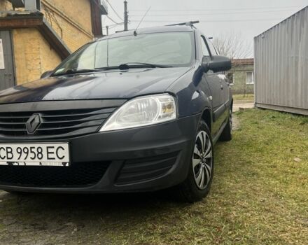 Синій Рено Логан, об'ємом двигуна 1.6 л та пробігом 430 тис. км за 3500 $, фото 1 на Automoto.ua