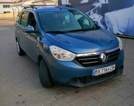 Синий Рено Логан, объемом двигателя 1.5 л и пробегом 188 тыс. км за 7399 $, фото 1 на Automoto.ua