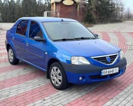 Синий Рено Логан, объемом двигателя 1.6 л и пробегом 250 тыс. км за 2200 $, фото 2 на Automoto.ua