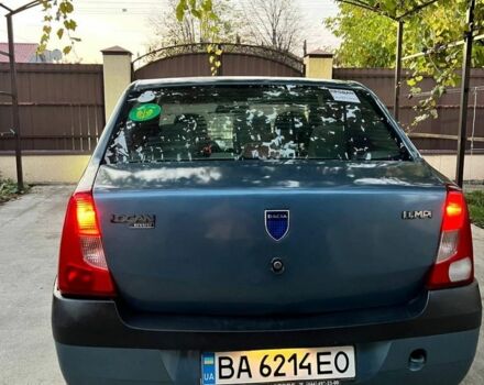 Синий Рено Логан, объемом двигателя 1.6 л и пробегом 340 тыс. км за 3400 $, фото 5 на Automoto.ua
