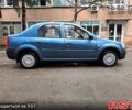 Синий Рено Логан, объемом двигателя 1.4 л и пробегом 152 тыс. км за 4200 $, фото 1 на Automoto.ua