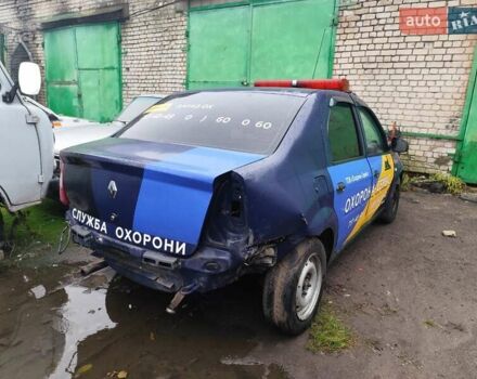 Синій Рено Логан, об'ємом двигуна 1.4 л та пробігом 185 тис. км за 1000 $, фото 4 на Automoto.ua