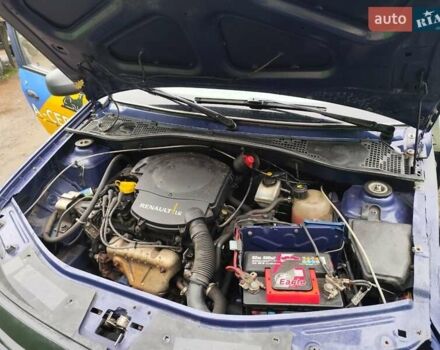 Синій Рено Логан, об'ємом двигуна 1.4 л та пробігом 185 тис. км за 1000 $, фото 9 на Automoto.ua