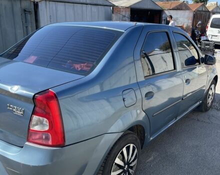 Синий Рено Логан, объемом двигателя 1.6 л и пробегом 373 тыс. км за 3500 $, фото 4 на Automoto.ua