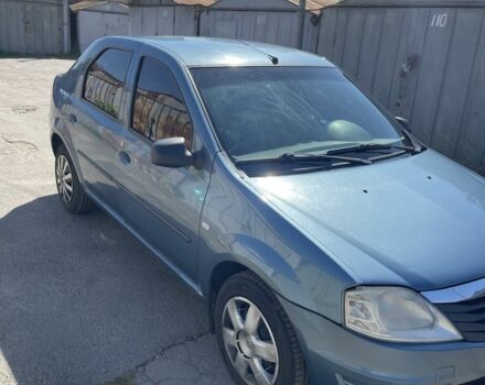 Синий Рено Логан, объемом двигателя 1.6 л и пробегом 373 тыс. км за 3500 $, фото 6 на Automoto.ua