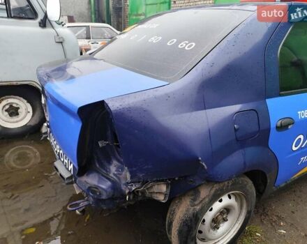 Синій Рено Логан, об'ємом двигуна 1.4 л та пробігом 185 тис. км за 1000 $, фото 3 на Automoto.ua