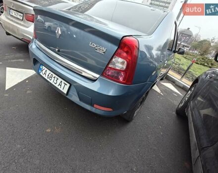 Синій Рено Логан, об'ємом двигуна 1.6 л та пробігом 230 тис. км за 4500 $, фото 2 на Automoto.ua