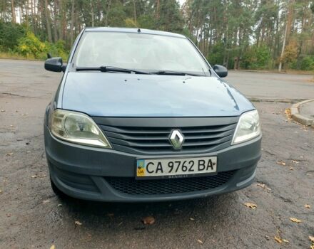 Синий Рено Логан, объемом двигателя 1.4 л и пробегом 250 тыс. км за 2900 $, фото 1 на Automoto.ua