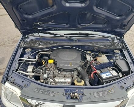 Синий Рено Логан, объемом двигателя 1.4 л и пробегом 148 тыс. км за 4999 $, фото 4 на Automoto.ua