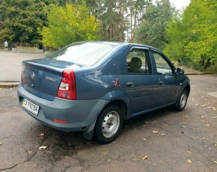 Синий Рено Логан, объемом двигателя 1.4 л и пробегом 250 тыс. км за 2900 $, фото 6 на Automoto.ua