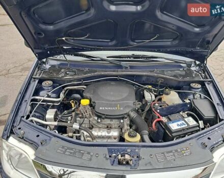 Синий Рено Логан, объемом двигателя 1.4 л и пробегом 148 тыс. км за 4999 $, фото 9 на Automoto.ua