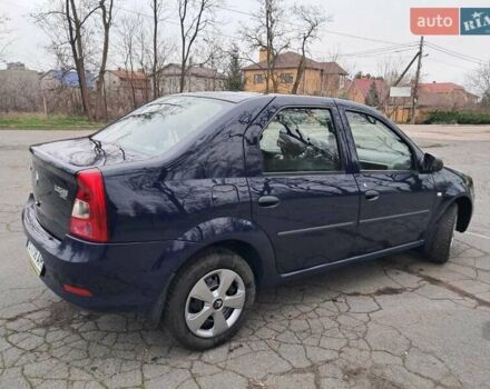 Синий Рено Логан, объемом двигателя 1.4 л и пробегом 148 тыс. км за 4999 $, фото 1 на Automoto.ua