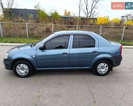 Синий Рено Логан, объемом двигателя 1.4 л и пробегом 75 тыс. км за 4850 $, фото 8 на Automoto.ua