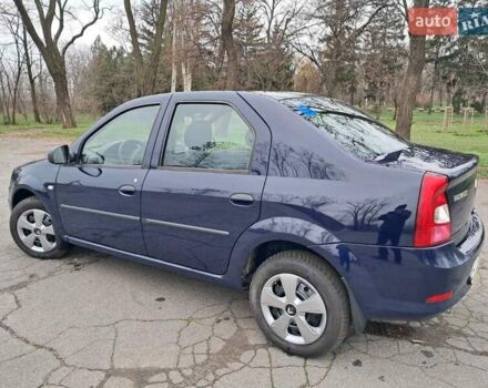 Синий Рено Логан, объемом двигателя 1.4 л и пробегом 148 тыс. км за 4999 $, фото 5 на Automoto.ua