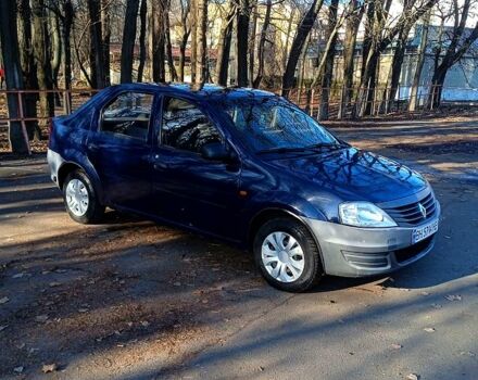 Синий Рено Логан, объемом двигателя 1.4 л и пробегом 190 тыс. км за 2700 $, фото 4 на Automoto.ua