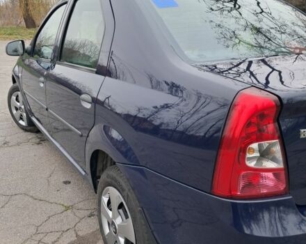 Синий Рено Логан, объемом двигателя 1.4 л и пробегом 148 тыс. км за 4999 $, фото 3 на Automoto.ua