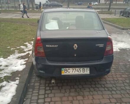 Синій Рено Логан, об'ємом двигуна 1.4 л та пробігом 490 тис. км за 2200 $, фото 1 на Automoto.ua