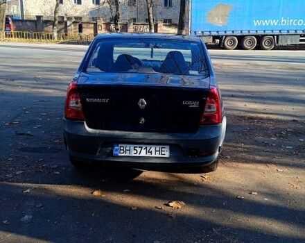 Синий Рено Логан, объемом двигателя 1.4 л и пробегом 190 тыс. км за 2700 $, фото 3 на Automoto.ua
