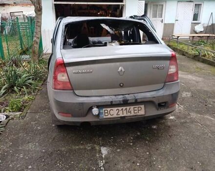 Синий Рено Логан, объемом двигателя 1.39 л и пробегом 304 тыс. км за 1300 $, фото 4 на Automoto.ua