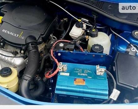 Синий Рено Логан, объемом двигателя 1.39 л и пробегом 74 тыс. км за 5700 $, фото 16 на Automoto.ua